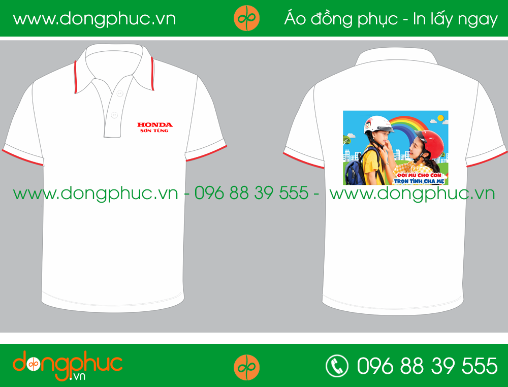 Áo phông đồng phục cửa hàng Sơn tùng